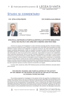 Specificul instruirii și particularitățile activității bibliotecii școlii de miliție a MAI URSS din Chișinău (anii 1940-1965)